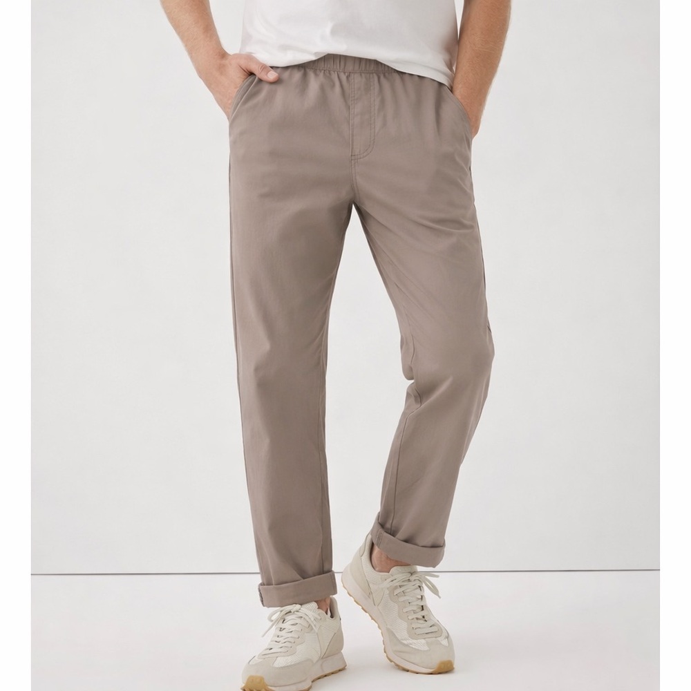 Pact Organic Woven Twill Men's Pant size Small 32 inch inseam